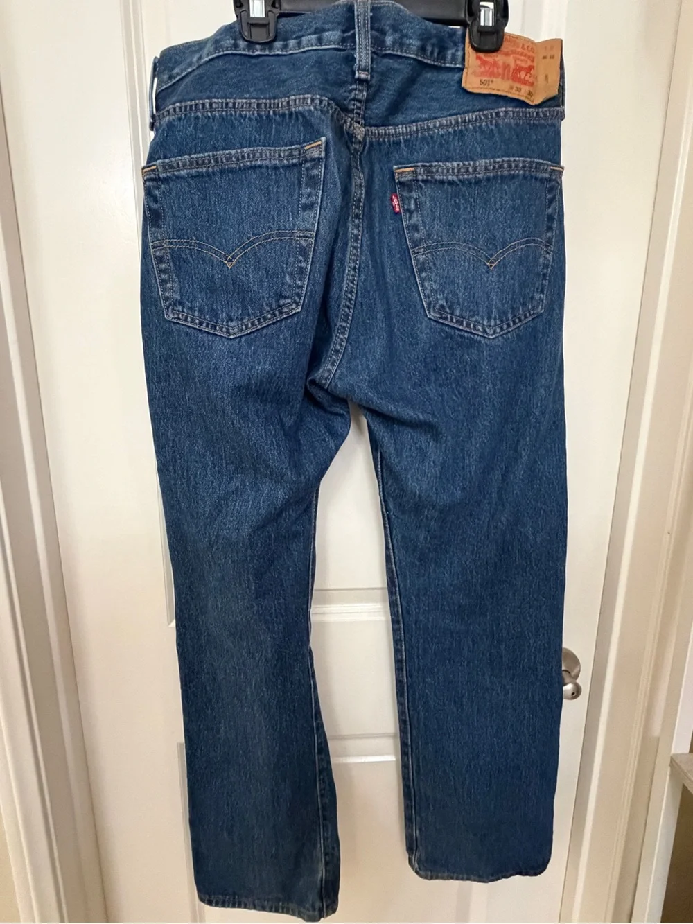 Levi’s 501 Men’s Dark Blue Denim Jeans - Size W 33 L30